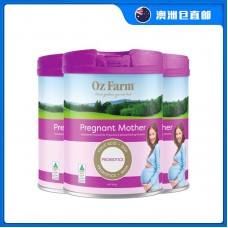 【澳洲直邮包邮】OZ Farm 澳美滋 孕妇/哺乳期奶粉 800克x3罐/箱【奶粉订单身份证必须上传】【新疆、西藏、内蒙古、青海、宁夏、海南、甘肃，需加收运费】